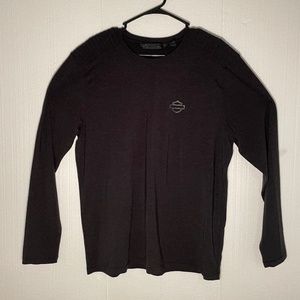 Harley Davidson Merino Wool Hollow Yarn Tee